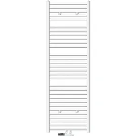 luxebath Badheizkörper 600 x 1800 mm 800 W weiß Mittelventil