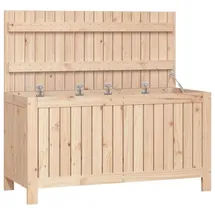 vidaXL Gartentruhe 115 x 49 x 60 cm Braun