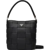 GUESS Umhängetasche Maylee Bucket Bag Black