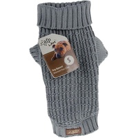 All for Paws Knitted Dog Sweater Fishermans Grey XXL 46cm - (632.9128) (Hundepullover), Hundebekleidung