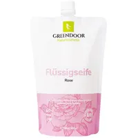 GREENDOOR Flüssigseife Nachfüllpackung Rose 500 ml