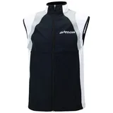 Airtracks Herren Fahrradweste Laufweste Radweste Leichte Wind Weste Reflektierend Winddicht Ärmellos Windstopper Atmungsaktiv Windstopper S M L Xl XXl 3XL 4XL - schwarz-weiß - L - Herren - L