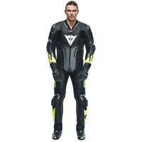 Kombi Dainese Misano 3 D-Air Perf. 1PC Leather Suit black-anthracite-fluoyellow, 52