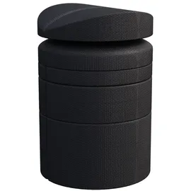 Gorilla Sports GORILLA SPORTS® Rückenstrecker - Set, Verstellbar, bis 300 kg - Rückendehner, Rückenretter, Rückentrainer zur Dehnung von Rücken, Wirbelsäul... - Schwarz