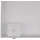 Longlife LED Hausnummer mit Leuchte 160x210 mm Weiß