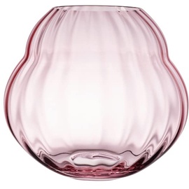 Villeroy & Boch Rose Garden Home Vase/Windlicht Im Pink Look, 17 Cm, Kristallglas, Rosa, Füllmenge 2750 Ml