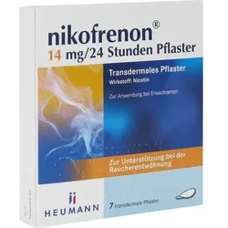 NIKOFRENON 14 mg/24 Stunden Pflaster transdermal 7 St
