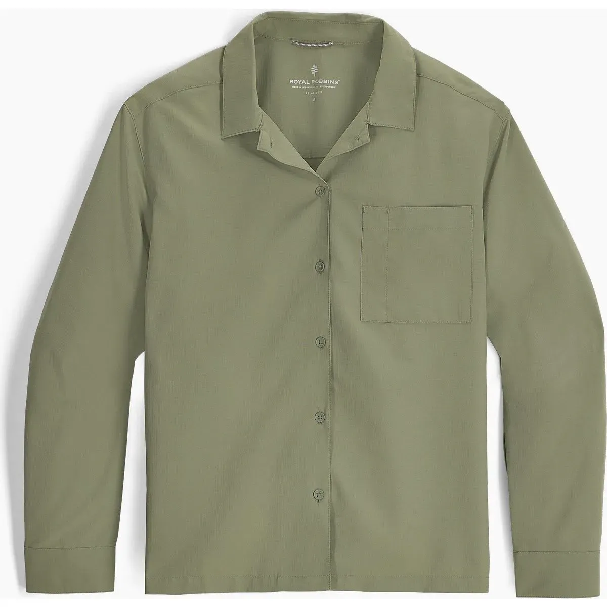 Royal Robbins W Expedition III Long Sleeve fiddlehead (255) L