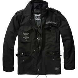 Brandit Motörhead M65, Textiljacke - Schwarz/Weiß - 6XL