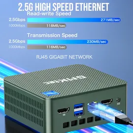 gmktec G3 Plus Mini-PC 8 GB RAM 256 GB SSD Intel UHD Graphics Windows 11