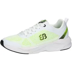 Sneaker BRÜTTING "Sportschuh und Freizeitschuh Basejumper", Gr. 46, weiß, Synthetik, Schuhe
