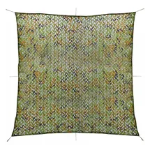 vidaXL Tarnnetz mit Aufbewahrungsbeutel 6 x 6 m grün