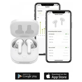 BOOMPODS Bassline Compact weiß