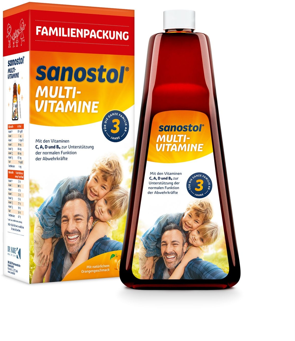 sanostol® Multi-Vitamine Saft 780 ml 780 ml Saft