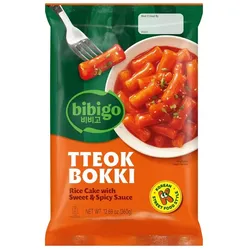 Bibigo Tteokbokki Süß & Scharf Reiskuchen 360g