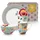 Pip Studio Blooming Tales Fantasy Blue Frühstücksset 3-tlg. blau