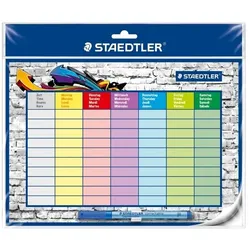 STAEDTLER Stundenplan-Set Lumocolor correctable, DIN A4