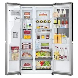 LG GSXV91PZAE Side-by-Side (635 l, 1790 mm hoch, Edelstahl)