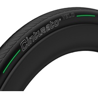 Pirelli Cinturato Velo Tubeless Ready Rennrad Reifen, Black/Green, 28-622