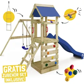Wickey Spielturm FreeFlyer blau