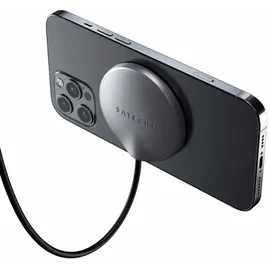 Satechi ST-UCQIMCM Drinnen, USB Kabelloses Aufladen 1,5 m, Grau Weiß
