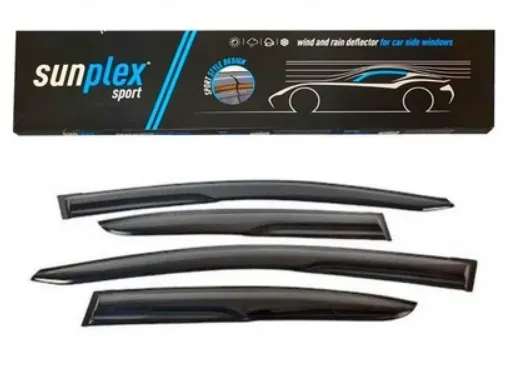 Windabweiser vorne und hinten Sunplex SP-S-28 Dacia Duster 2010–2016