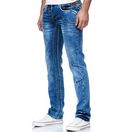 RUSTY NEAL RUBEN Straight Fit Blau 30/34