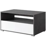 P & B Couchtisch Narobi-II ca. 90x45x55 cm, Anthr./Weiß