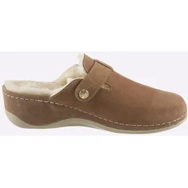 Mubb Pantoffel Cognac 39