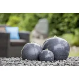 HEISSNER Gartenbrunnen Saphira 59 x 43 x 15/23/28 cm, schwarz
