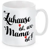 Herzbotschaft Kaffeetasse 0,3 l Weiß