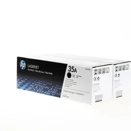 HP 35A schwarz 2er Pack (CB435AD)