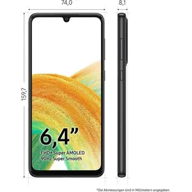 Samsung Galaxy A33 5G 6 GB RAM 128 GB Awesome Black