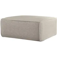 Fun Möbel Polsterhocker Designerhocker 85 x 40 x 85 cm Beige