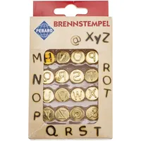 Glorex  Glorex Brennstempel Buchstaben M-Z 16-teilig