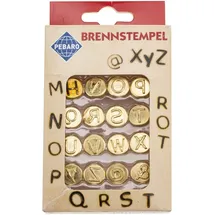 Glorex  Glorex Brennstempel Buchstaben M-Z 16-teilig
