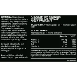 pillar performance Ultra Immune C Tropical Pulver 200 g