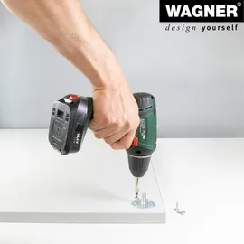 Wagner Möbelbein/Systemrohr TENO - Ø 30 x 87 mm, individuell kombinierbar, Stahl, weiß, Tragkraft 50 kg - 12161201