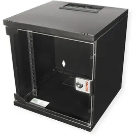 Roline 10-Zoll Wandgehäuse 6 HE, 312x300 BxT schwarz