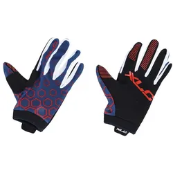 XLC Langfingerhandschuh MTB CG-L14 blau-rot