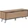 Beliani Halston Lowboard 120 x 46 x 40 cm Braun/Schwarz Holzwerkstoff