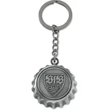VFB Stuttgart Schlüsselanhänger Kronkorken mit integriertem Flaschenöffner - 10 x 5,5cm