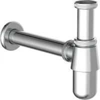 Kirchhoff Flaschensiphon, Chrom, 1 1/4" x 32 mm, Siphons,