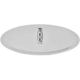 vidaXL Regenbrause Edelstahl 40 cm Rund