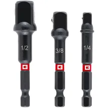 Einhell Steckschlüssel-Adapter-Set Impact 3-tlg.