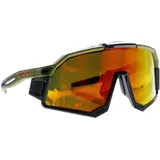 Dynafit Sky Evo Gletscherbrille (Größe One Size, oliv)