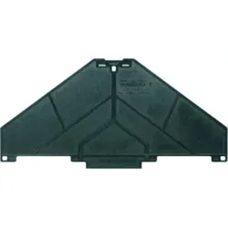 Weidmüller Abdeckplatte schwarz, 3 mm PAP PRV/PPV8 SW