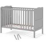 VitaliSpa Babybett Tobi Kombinationsbett umbaubar Weiß