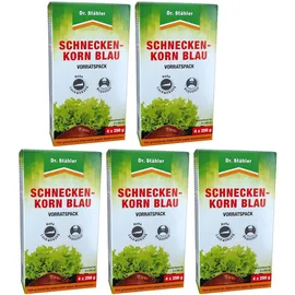 schopf dr. stähler Schneckenkorn Blau Vorratspack 4 x 250 g 5 x