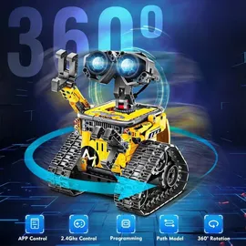 luxuskollektion CUBIMANA Technik Roboter 5-in-1 Fernsteuerung Bauspielzeug